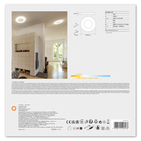 LEDVANCE Slim design Deckenleuchte 28cm 18 W/2700K Warmweiß LEDVANCE Slim design Deckenleuchte 28cm 18 W/2700K Warmweiß