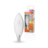 OSRAM LED Star LED Lampada a candela opaca (ex 60W) 7,5W / 2700K Bianco caldo E14 OSRAM LED Star LED Lampada a candela opaca (ex 60W) 7,5W / 2700K Bianco caldo E14