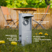 LEDVANCE SMART+ Terminale Esterno Wifi con Ripetitore WLAN e prese intelligenti, Antracite, 230V LEDVANCE SMART+ Terminale Esterno Wifi con Ripetitore WLAN e prese intelligenti, Antracite, 230V