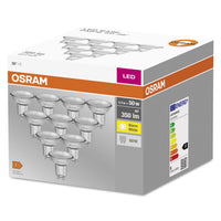 OSRAM LED Base LED-Spot Lampada (ex 50W) 4,3W / 2700K GU10 10 pezzi, Bianco caldo OSRAM LED Base LED-Spot Lampada (ex 50W) 4,3W / 2700K GU10 10 pezzi, Bianco caldo