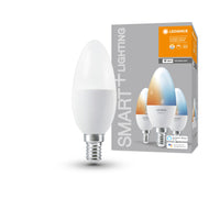 LEDVANCE Wifi SMART+ LED Lampe Kerze Tunable Weiß (ex 40W) 5W / 2700-6500K E14 3er LEDVANCE Wifi SMART+ LED Lampe Kerze Tunable Weiß (ex 40W) 5W / 2700-6500K E14 3er