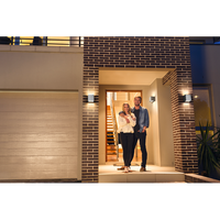 LEDVANCE Wifi SMART+ Brick WALL UPDOWN LED 8,5cm Wandleuchte RGBW mehrfarbig 14W / 3000K Warmweiß silbergrau LEDVANCE Wifi SMART+ Brick WALL UPDOWN LED 8,5cm Wandleuchte RGBW mehrfarbig 14W / 3000K Warmweiß silbergrau