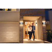 LEDVANCE Wifi SMART+ BRICK WALL WIDE UPDOWN LED Wandleuchte RGBW mehrfarbig 14W / 3000K Warmweiß Silbergrau LEDVANCE Wifi SMART+ BRICK WALL WIDE UPDOWN LED Wandleuchte RGBW mehrfarbig 14W / 3000K Warmweiß Silbergrau