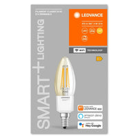 LEDVANCE Wifi SMART+ Lampada a candela dimmerabile 4W / 2700K Bianco caldo E14 LEDVANCE Wifi SMART+ Lampada a candela dimmerabile 4W / 2700K Bianco caldo E14