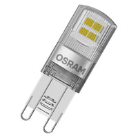 OSRAM LED Stiftsockellampe BASE PIN G9 CL20 non-dimmable 1.9W , Warmweiß 5er Pack OSRAM LED Stiftsockellampe BASE PIN G9 CL20 non-dimmable 1.9W , Warmweiß 5er Pack