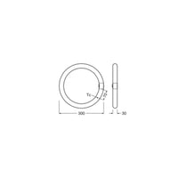 OSRAM LED TUBE T9C EM 32, 18,3W, 2200lm, 4000K , Kaltweiß OSRAM LED TUBE T9C EM 32, 18,3W, 2200lm, 4000K , Kaltweiß