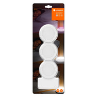 LEDVANCE Dreierpack DOT-IT NURSERY LED Nachtlicht batteriebetrieben RGB mehrfarbig 0,17W LEDVANCE Dreierpack DOT-IT NURSERY LED Nachtlicht batteriebetrieben RGB mehrfarbig 0,17W