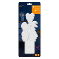 Sensore di luce notturna LEDVANCE NIGHTLUX CARTOON LED alimentato a batteria 4,5 V 0,20 W / 3000 K bianco caldo Sensore di luce notturna LEDVANCE NIGHTLUX CARTOON LED alimentato a batteria 4,5 V 0,20 W / 3000 K bianco caldo