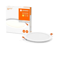 LEDVANCE RECESS SLIM DOWNLIGHT LED Lampada da soffitto, Ø 225mm, 220…240V, 22W / 3000K Bianco caldo LEDVANCE RECESS SLIM DOWNLIGHT LED Lampada da soffitto, Ø 225mm, 220…240V, 22W / 3000K Bianco caldo