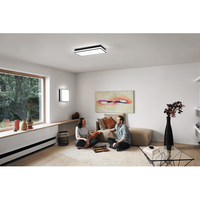 LEDVANCE Wifi SMART+ ORBIS MAGNET LED Lampada da soffitto 45x45cm Bianco regolabile 42W / 3000-6500K nero LEDVANCE Wifi SMART+ ORBIS MAGNET LED Lampada da soffitto 45x45cm Bianco regolabile 42W / 3000-6500K nero