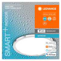LEDVANCE Wifi SMART+ ORBIS DISC LED Bad Deckenleuchte 30cm Tunable Weiß 18W / 3000-6500K LEDVANCE Wifi SMART+ ORBIS DISC LED Bad Deckenleuchte 30cm Tunable Weiß 18W / 3000-6500K