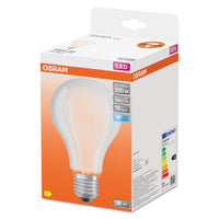 OSRAM LED-Lampe LED STAR CLASSIC A  Kaltweiß 4000K 24W Ersatz für 200W matt E27 OSRAM LED-Lampe LED STAR CLASSIC A  Kaltweiß 4000K 24W Ersatz für 200W matt E27