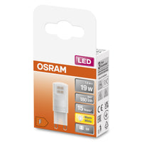 OSRAM LED Stiftsockellampe PIN G9 mit Retrofit-Stecksockel G9 1.9W , Warmweiß OSRAM LED Stiftsockellampe PIN G9 mit Retrofit-Stecksockel G9 1.9W , Warmweiß