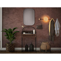 LEDVANCE DECOR Appendiabiti, 800mm, nero/legno LEDVANCE DECOR Appendiabiti, 800mm, nero/legno