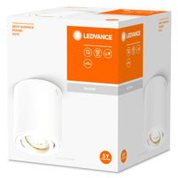 LEDVANCE Spot Surface Round Deckenaufbauspot, Ø 80mm, weiß, GU10 LEDVANCE Spot Surface Round Deckenaufbauspot, Ø 80mm, weiß, GU10