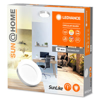 LEDVANCE SUN@HOME lampada da soffitto, 450mm, argento, 18,5W, 500lm LEDVANCE SUN@HOME lampada da soffitto, 450mm, argento, 18,5W, 500lm