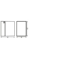 LEDVANCE ENDURA Classic Cube lampada da parete esterna, argento, GU10 LEDVANCE ENDURA Classic Cube lampada da parete esterna, argento, GU10