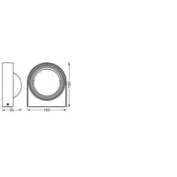LEDVANCE SMART+ Outdoor WiFi-Wandleuchte 6,7W, 420lm, grau LEDVANCE SMART+ Outdoor WiFi-Wandleuchte 6,7W, 420lm, grau