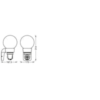 LEDVANCE SMART+ Outdoor-Wandleuchte mit Kamera, E27-Sockel LEDVANCE SMART+ Outdoor-Wandleuchte mit Kamera, E27-Sockel
