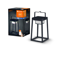 LEDVANCE SMART+ Outdoor Bluetooth Solar-Tischleuchte,schwarz,eckig LEDVANCE SMART+ Outdoor Bluetooth Solar-Tischleuchte,schwarz,eckig