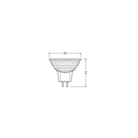 OSRAM LED-Reflektorlampen MR16 mit Retrofit-Stecksockel, 50 Watts Ersatz, GU5.3, MR16 reflector, 2700 Kelvin, Warm weiß, Klares Glas, 3-er Pack OSRAM LED-Reflektorlampen MR16 mit Retrofit-Stecksockel, 50 Watts Ersatz, GU5.3, MR16 reflector, 2700 Kelvin, Warm weiß, Klares Glas, 3-er Pack