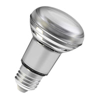 Lampade LED OSRAM con riflettore R63 con attacco a vite retrofit, ricambio da 40 watt, E27, forma R63, 2700 Kelvin, bianco caldo, vetro trasparente, confezione singola Lampade LED OSRAM con riflettore R63 con attacco a vite retrofit, ricambio da 40 watt, E27, forma R63, 2700 Kelvin, bianco caldo, vetro trasparente, confezione singola