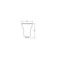 OSRAM SPOT PAR11 35 LED-Reflektorlampe, 3W, 230lm , Warmweiß OSRAM SPOT PAR11 35 LED-Reflektorlampe, 3W, 230lm , Warmweiß