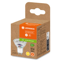 Lampada LED LEDVANCE classe di efficienza energetica B con riflettore GU10, 2,2W/2700K Lampada LED LEDVANCE classe di efficienza energetica B con riflettore GU10, 2,2W/2700K
