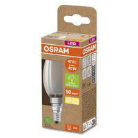 OSRAM SUPERSTAR+ CLASSIC B GLFR 40 LED-Lampe, 2,5W, 470lm , Warmweiß , E14 OSRAM SUPERSTAR+ CLASSIC B GLFR 40 LED-Lampe, 2,5W, 470lm , Warmweiß , E14