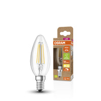 OSRAM SUPERSTAR+ CLASSIC B FIL 40 LED-Lampe, 2,9W, 470lm , Warmweiß , E14 OSRAM SUPERSTAR+ CLASSIC B FIL 40 LED-Lampe, 2,9W, 470lm , Warmweiß , E14