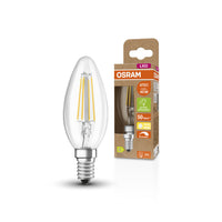 OSRAM SUPERSTAR+ CLASSIC B FIL 40 LED-Lampe, 2,9W, 470lm , Warmweiß , E14 OSRAM SUPERSTAR+ CLASSIC B FIL 40 LED-Lampe, 2,9W, 470lm , Warmweiß , E14