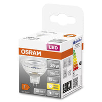 OSRAM SPOT MR16 GL 35 LED-Reflektorlampe, 4,3W, 396lm , GU5.3 , Warmweiß OSRAM SPOT MR16 GL 35 LED-Reflektorlampe, 4,3W, 396lm , GU5.3 , Warmweiß