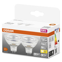 OSRAM SPOT MR16 GL 35 LED-Reflektorlampe, 4,3W, 396lm , GU5.3 , Warmweiß OSRAM SPOT MR16 GL 35 LED-Reflektorlampe, 4,3W, 396lm , GU5.3 , Warmweiß