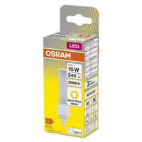 OSRAM DULUX LED-Lampada D10 EM, 5W, 540lm, 3000K, Bianco caldo OSRAM DULUX LED-Lampada D10 EM, 5W, 540lm, 3000K, Bianco caldo