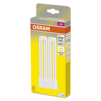 OSRAM DULUX LED-Lampe F24 EM, 12W, 1350lm, 3000K , Warmweiß OSRAM DULUX LED-Lampe F24 EM, 12W, 1350lm, 3000K , Warmweiß