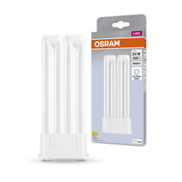 OSRAM DULUX LED-Lampe F24 EM, 12W, 1500lm, 4000K , Kaltweiß OSRAM DULUX LED-Lampe F24 EM, 12W, 1500lm, 4000K , Kaltweiß