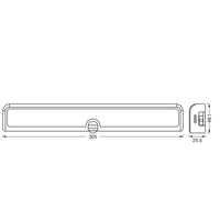LEDVANCE LINEAR LED FLIP 30,5cm Lampada sottopensile, 4,5W, 270lm LEDVANCE LINEAR LED FLIP 30,5cm Lampada sottopensile, 4,5W, 270lm