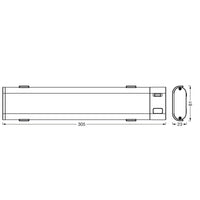 LEDVANCE SMART+ WIFI Unterschrankleuchte, weiß, 9W, 580lm LEDVANCE SMART+ WIFI Unterschrankleuchte, weiß, 9W, 580lm