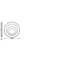 LEDVANCE ORBIS SPIRAL ROUND Deckenleuchte, weiß, 63W, 5000lm LEDVANCE ORBIS SPIRAL ROUND Deckenleuchte, weiß, 63W, 5000lm