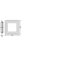 LEDVANCE ORBIS SPIRAL LAYER Deckenleuchte, weiß, 26W, 3000lm LEDVANCE ORBIS SPIRAL LAYER Deckenleuchte, weiß, 26W, 3000lm
