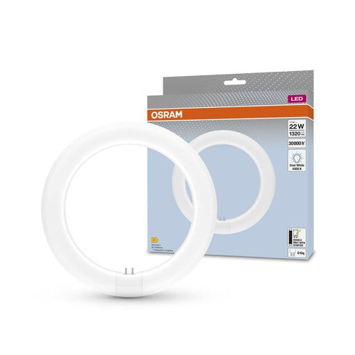 OSRAM Tube LED T9C EM 22 En Forme D'Anneau - 11W 1320LM 4000K Blanc Froid - Alternative Économique Aux Lampes T9 Classiques