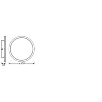LEDVANCE ORBIS DISC Badezimmerleuchte, Chrom, 18W, 2200lm LEDVANCE ORBIS DISC Badezimmerleuchte, Chrom, 18W, 2200lm