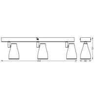 LEDVANCE LED SPOT PEAR Deckenanbau-Spot, ws, 12,9W, 630lm LEDVANCE LED SPOT PEAR Deckenanbau-Spot, ws, 12,9W, 630lm