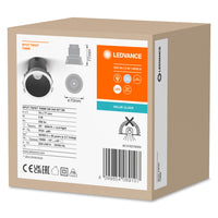 LEDVANCE SPOT TWIST Ø 70mm Downlight, nero, 5W, 400lm, 840 WT LEDVANCE SPOT TWIST Ø 70mm Downlight, nero, 5W, 400lm, 840 WT