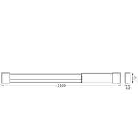 LEDVANCE NEON FLEX 2M LED-Streifen, weiß, 4,7W, 45lm  LEDVANCE NEON FLEX 2M LED-Streifen, weiß, 4,7W, 45lm