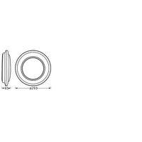 LEDVANCE ORBIS BERLIN lampada da soffitto, argento, 16W, 2000lm LEDVANCE ORBIS BERLIN lampada da soffitto, argento, 16W, 2000lm