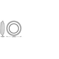 LEDVANCE ORBIS BERLIN Lampada da soffitto, argento, 36W, 4150lm LEDVANCE ORBIS BERLIN Lampada da soffitto, argento, 36W, 4150lm