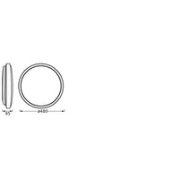 LEDVANCE ORBIS LONDON lampada da soffitto, bianca, 36W, 4150lm LEDVANCE ORBIS LONDON lampada da soffitto, bianca, 36W, 4150lm