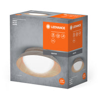 LEDVANCE ORBIS MILAN Deckenleuchte 305mm, holzfarben, 2xE27 LEDVANCE ORBIS MILAN Deckenleuchte 305mm, holzfarben, 2xE27