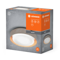 LEDVANCE ORBIS MADRID Deckenleuchte 290mm, holzfarben, E27 LEDVANCE ORBIS MADRID Deckenleuchte 290mm, holzfarben, E27